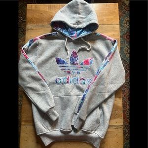 Adidas | Floral Hoodie